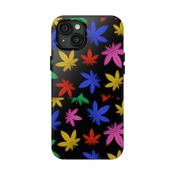 Colorful Marijuana Leaf's Case For Apple Iphone - Image 65