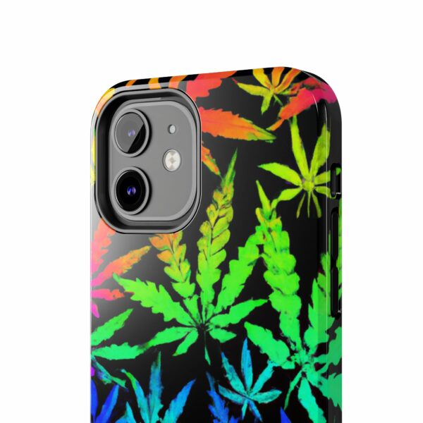 Trippy Marijuana Psychedelic Leaf's Case For Apple Iphone - Image 4