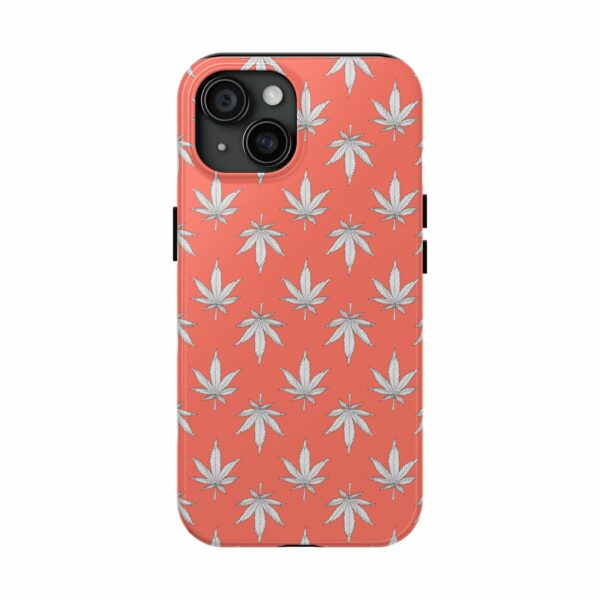 Red Love Marijuana Leaf's Case For Apple Iphone - Image 57