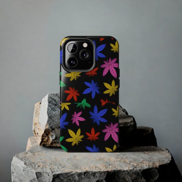 Colorful Marijuana Leaf's Case For Apple Iphone - Image 41