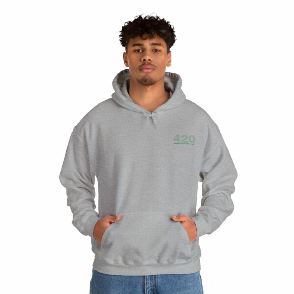 Jamaican Flag Peace Sign Hoodie - Image 8