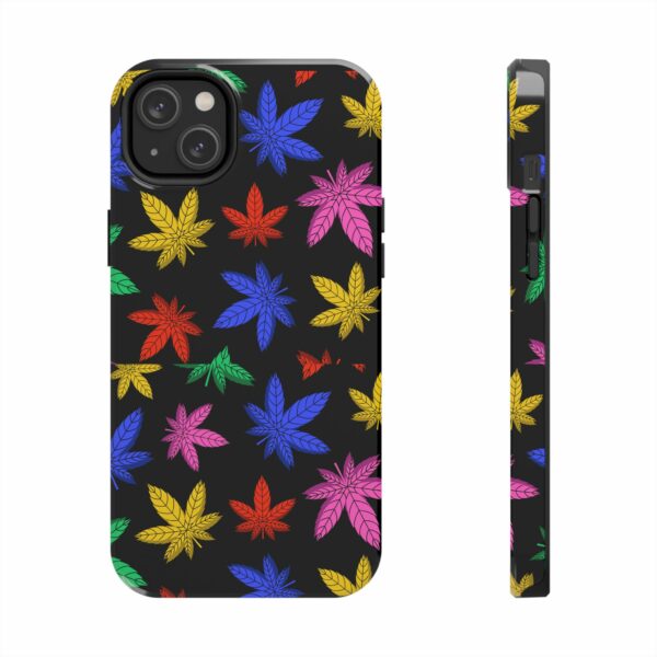 Colorful Marijuana Leaf's Case For Apple Iphone - Image 55