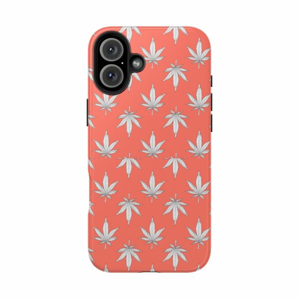 Red Love Marijuana Leaf's Case For Apple Iphone - Image 82