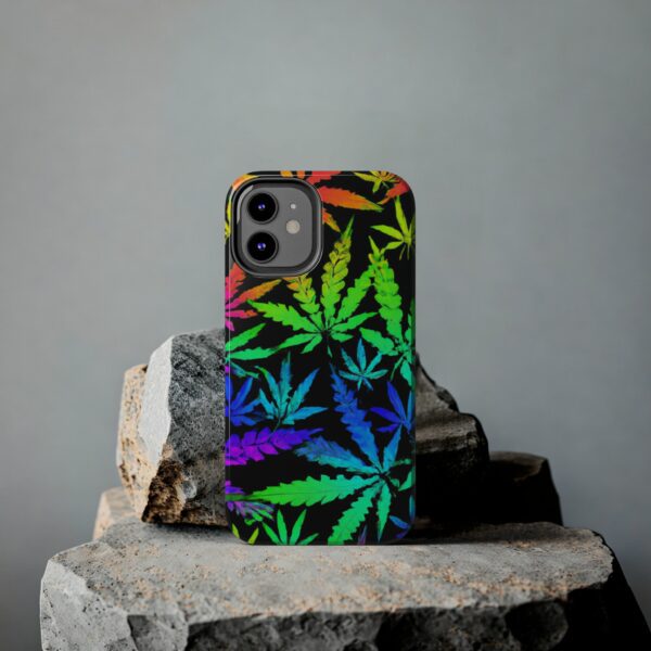 Trippy Marijuana Psychedelic Leaf's Case For Apple Iphone - Image 11