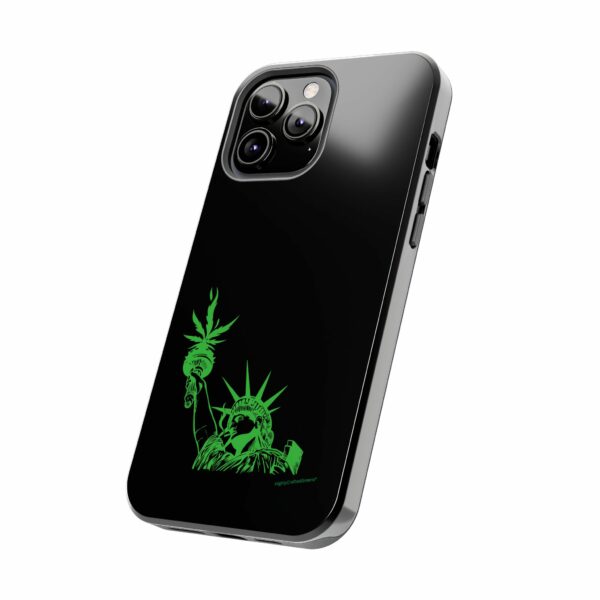 Statue of Liberty Cannabis Flame Case for Iphone - Image 45