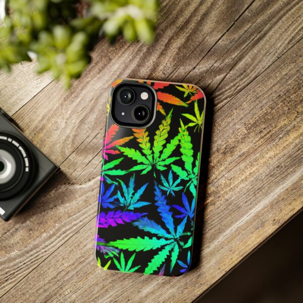 Trippy Marijuana Psychedelic Leaf's Case For Apple Iphone - Image 30