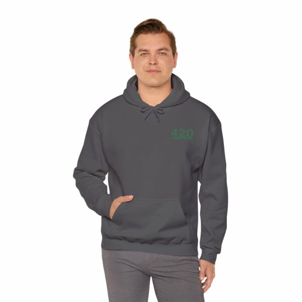 Psychedelic Cannabis Leaf Hoodie - Image 27