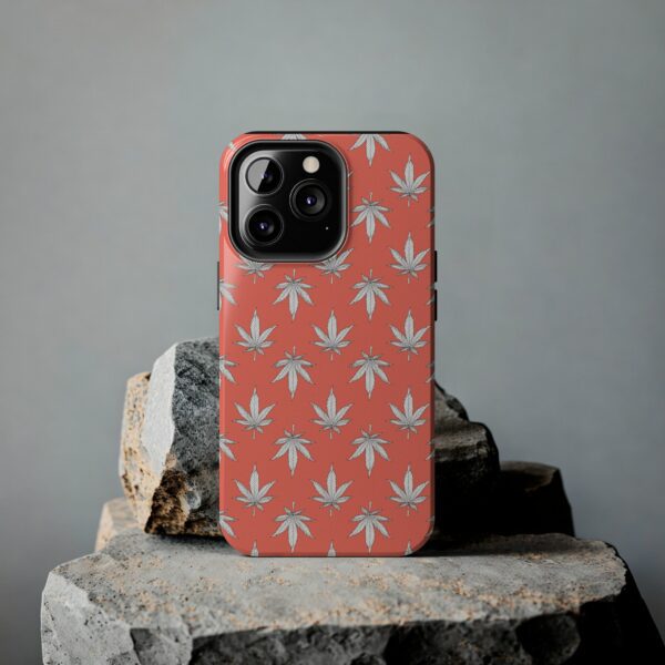 Red Love Marijuana Leaf's Case For Apple Iphone - Image 41