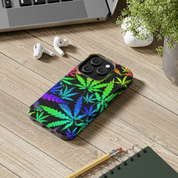 Trippy Marijuana Psychedelic Leaf's Case For Apple Iphone - Image 52