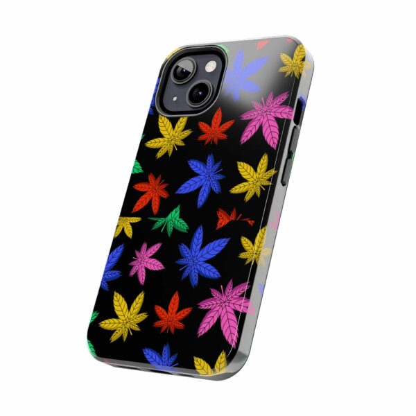 Colorful Marijuana Leaf's Case For Apple Iphone - Image 27