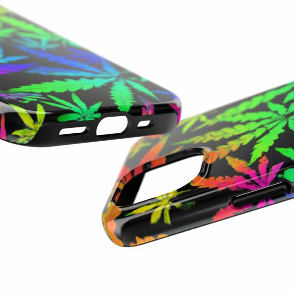 Trippy Marijuana Psychedelic Leaf's Case For Apple Iphone - Image 59