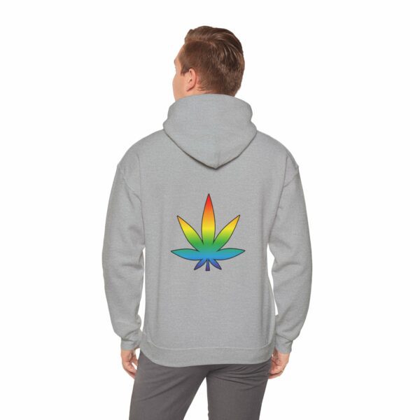 Psychedelic Cannabis Leaf Hoodie - Image 16