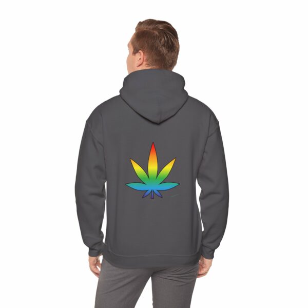 Psychedelic Cannabis Leaf Hoodie - Image 28