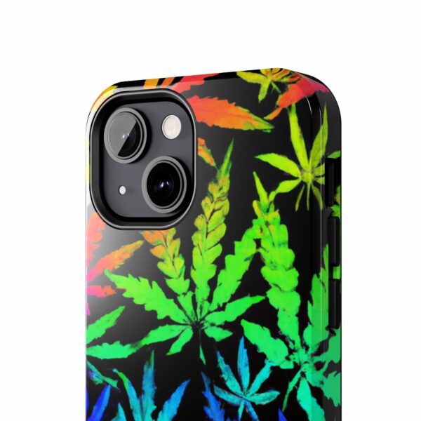 Trippy Marijuana Psychedelic Leaf's Case For Apple Iphone - Image 34