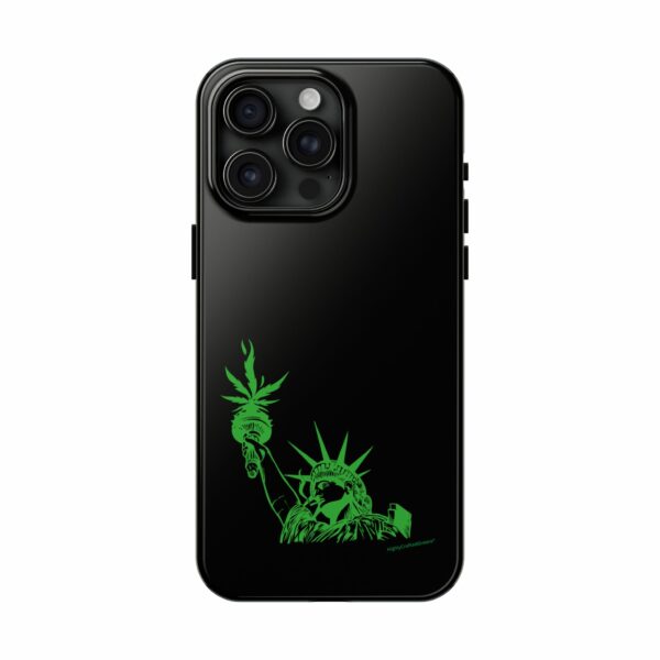 Statue of Liberty Cannabis Flame Case for Iphone - Image 69