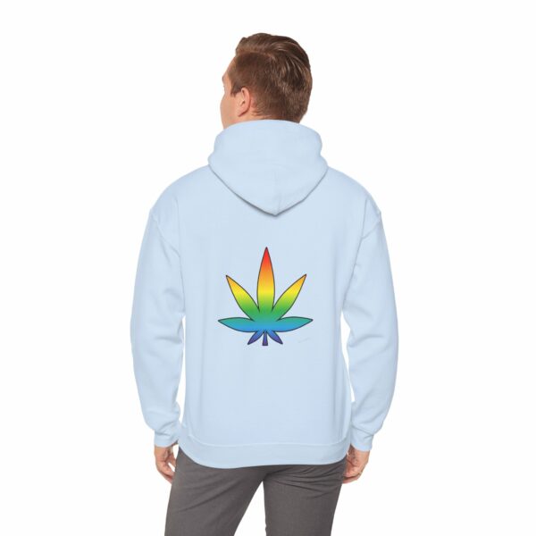 Psychedelic Cannabis Leaf Hoodie - Image 24