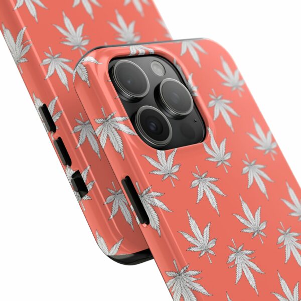 Red Love Marijuana Leaf's Case For Apple Iphone - Image 70