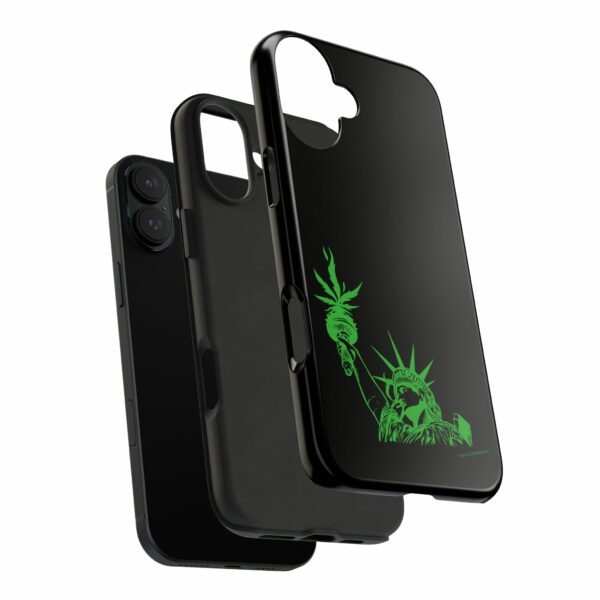 Statue of Liberty Cannabis Flame Case for Iphone - Image 84