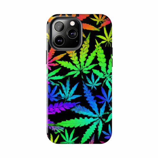 Trippy Marijuana Psychedelic Leaf's Case For Apple Iphone - Image 44