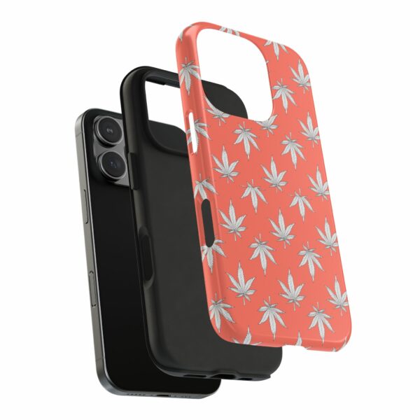 Red Love Marijuana Leaf's Case For Apple Iphone - Image 75