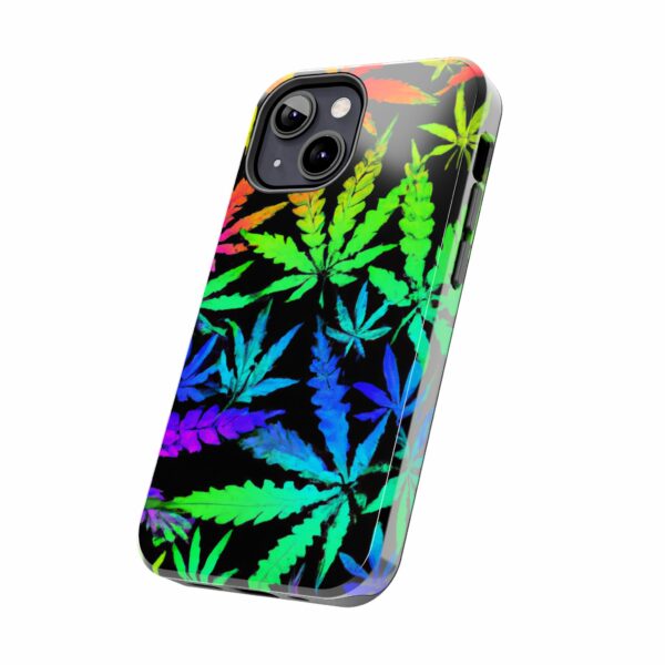 Trippy Marijuana Psychedelic Leaf's Case For Apple Iphone - Image 33