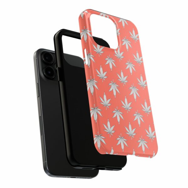 Red Love Marijuana Leaf's Case For Apple Iphone - Image 72