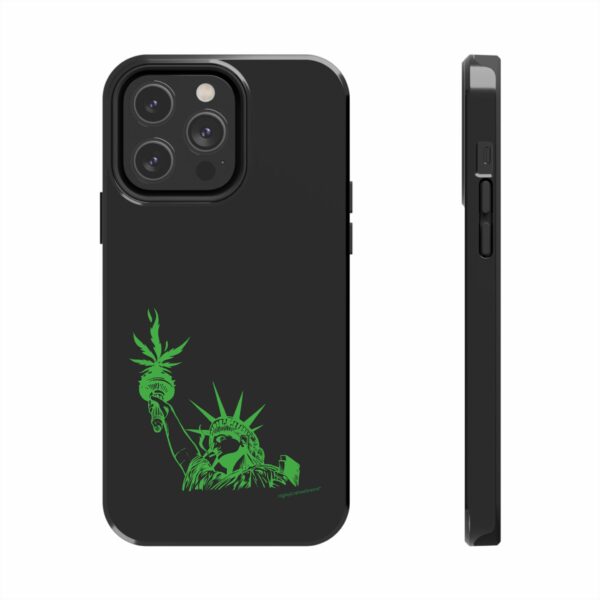 Statue of Liberty Cannabis Flame Case for Iphone - Image 53