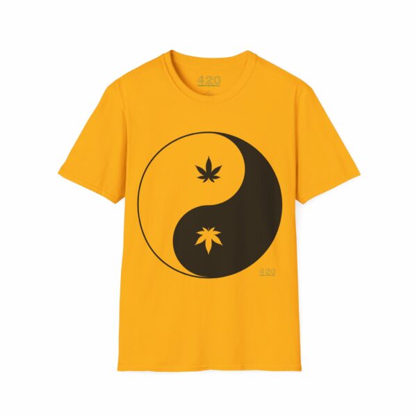 Herbal Duality Tee - Good & Evil Weed Emblem Edition - Image 40