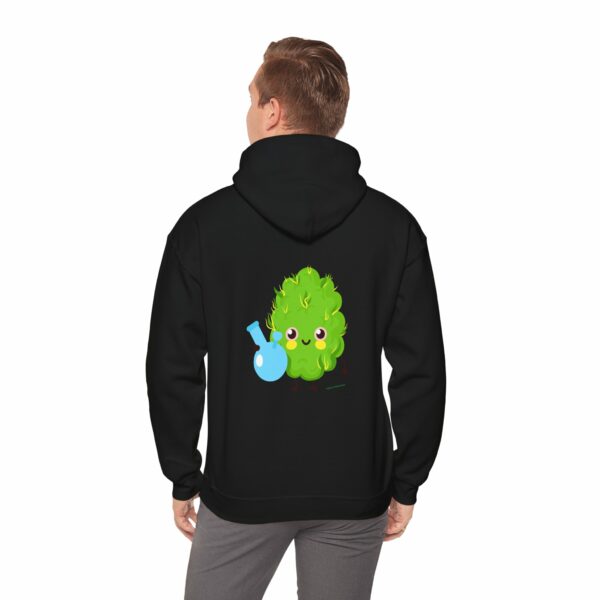 Funny Cannabis Face Hoodie - Image 4