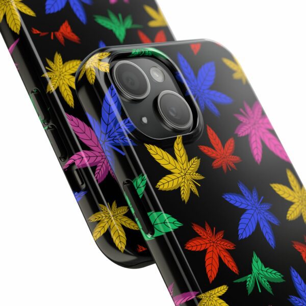 Colorful Marijuana Leaf's Case For Apple Iphone - Image 58