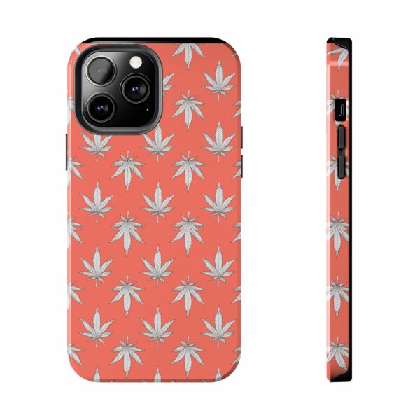 Red Love Marijuana Leaf's Case For Apple Iphone - Image 43