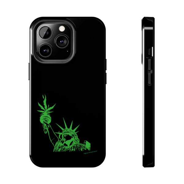 Statue of Liberty Cannabis Flame Case for Iphone - Image 37