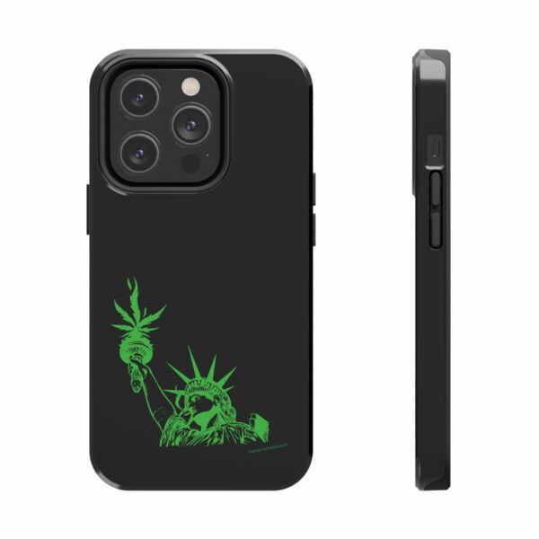 Statue of Liberty Cannabis Flame Case for Iphone - Image 51