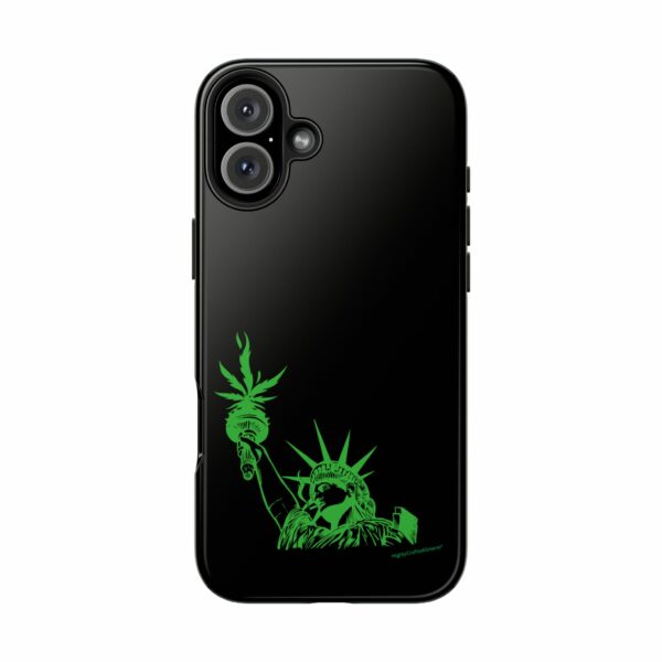 Statue of Liberty Cannabis Flame Case for Iphone - Image 82