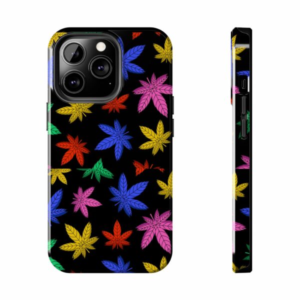 Colorful Marijuana Leaf's Case For Apple Iphone - Image 37