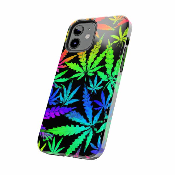 Trippy Marijuana Psychedelic Leaf's Case For Apple Iphone - Image 3