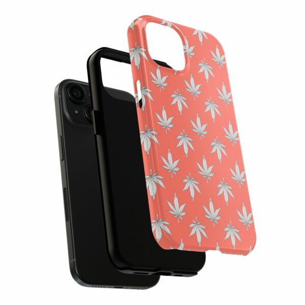 Red Love Marijuana Leaf's Case For Apple Iphone - Image 60