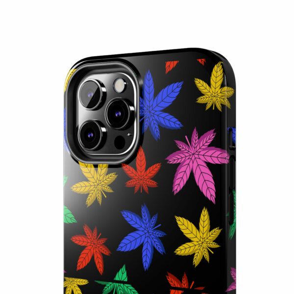 Colorful Marijuana Leaf's Case For Apple Iphone - Image 22