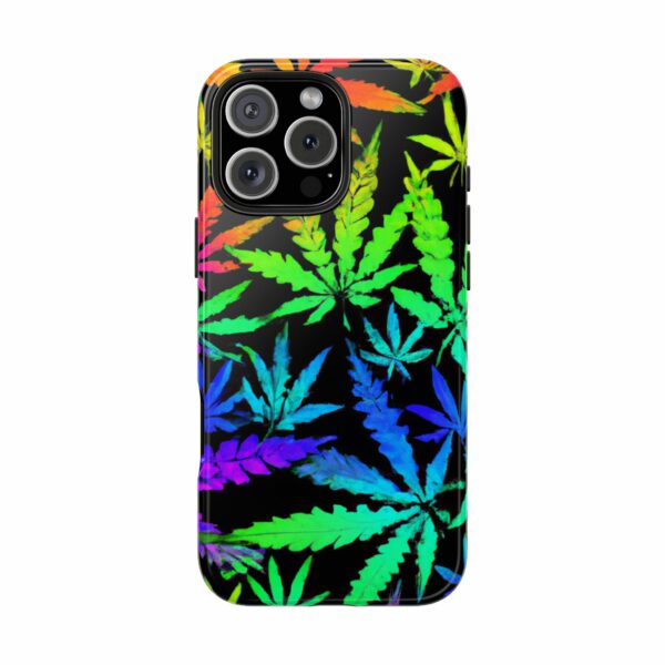 Trippy Marijuana Psychedelic Leaf's Case For Apple Iphone - Image 72