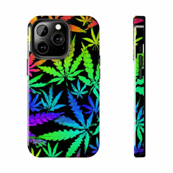 Trippy Marijuana Psychedelic Leaf's Case For Apple Iphone - Image 37