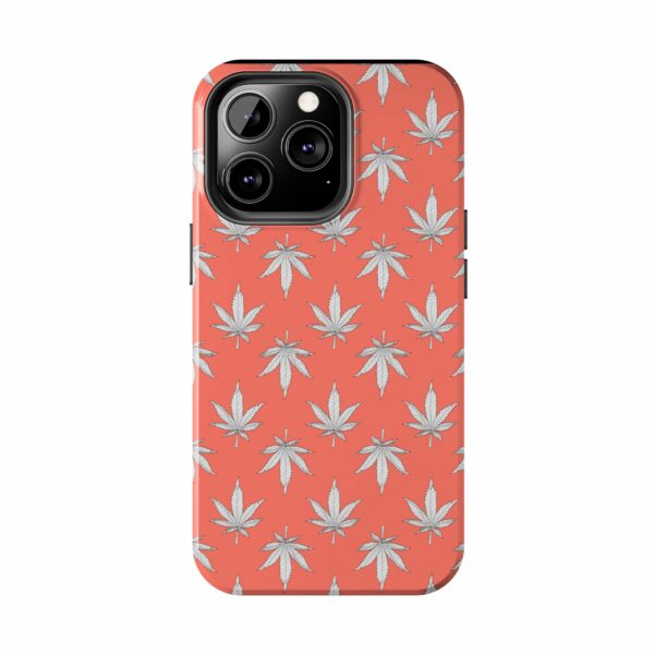 Red Love Marijuana Leaf's Case For Apple Iphone - Image 38