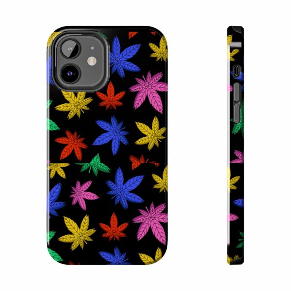 Colorful Marijuana Leaf's Case For Apple Iphone