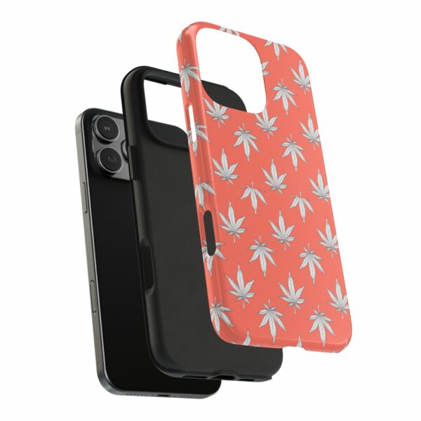 Red Love Marijuana Leaf's Case For Apple Iphone - Image 78