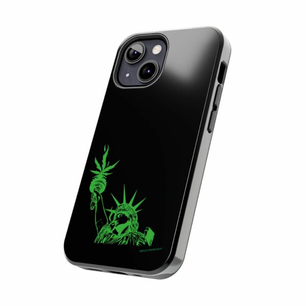 Statue of Liberty Cannabis Flame Case for Iphone - Image 33