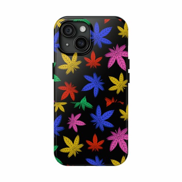 Colorful Marijuana Leaf's Case For Apple Iphone - Image 57