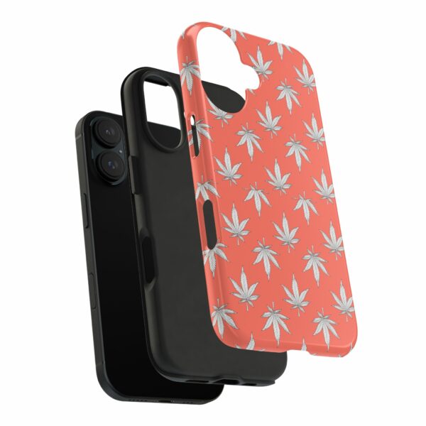 Red Love Marijuana Leaf's Case For Apple Iphone - Image 81