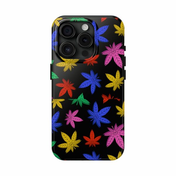 Colorful Marijuana Leaf's Case For Apple Iphone - Image 61