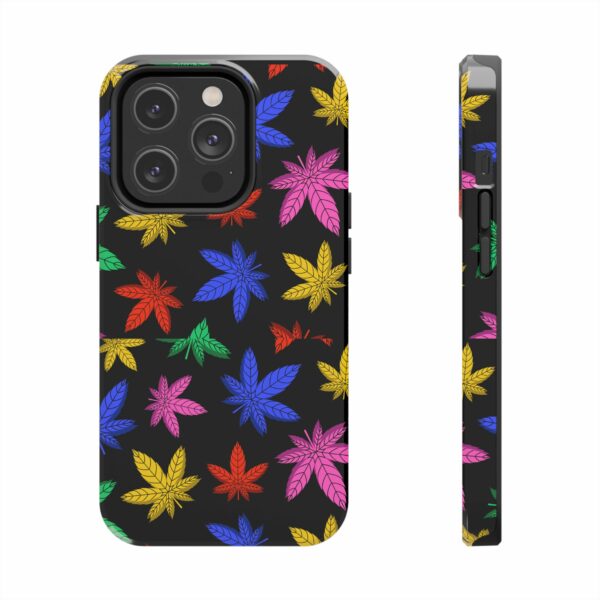 Colorful Marijuana Leaf's Case For Apple Iphone - Image 51