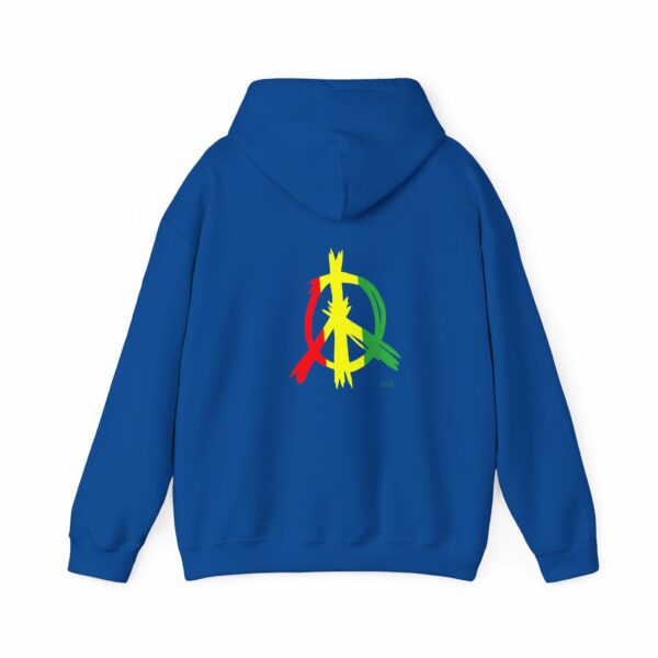 Jamaican Flag Peace Sign Hoodie - Image 14