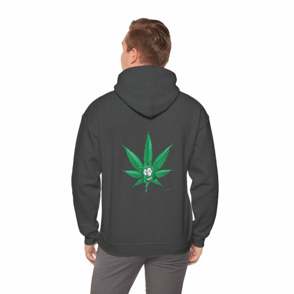 Funny Weed Leaf Face Hoodie - Image 12